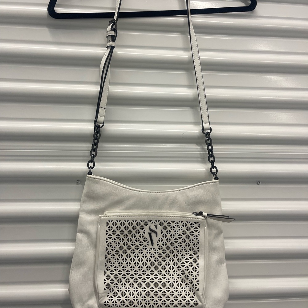 Simply Vera White Crossbody Bag